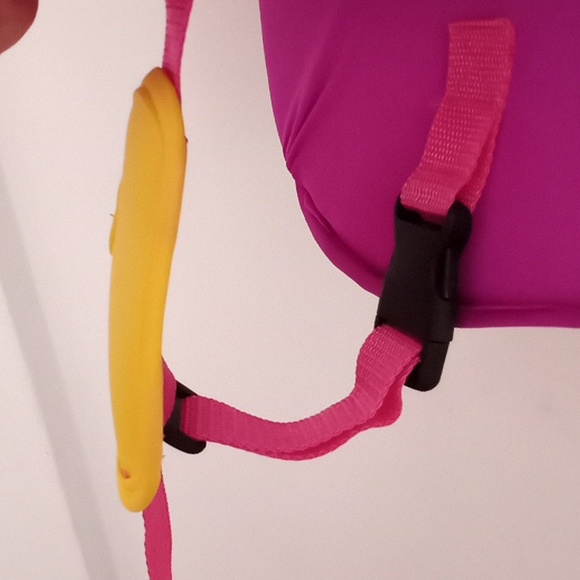 Wonder Woman Pink Life Swim Vest UV Protection Swimming Justice League Sz. M/L - Picture 7 of 11